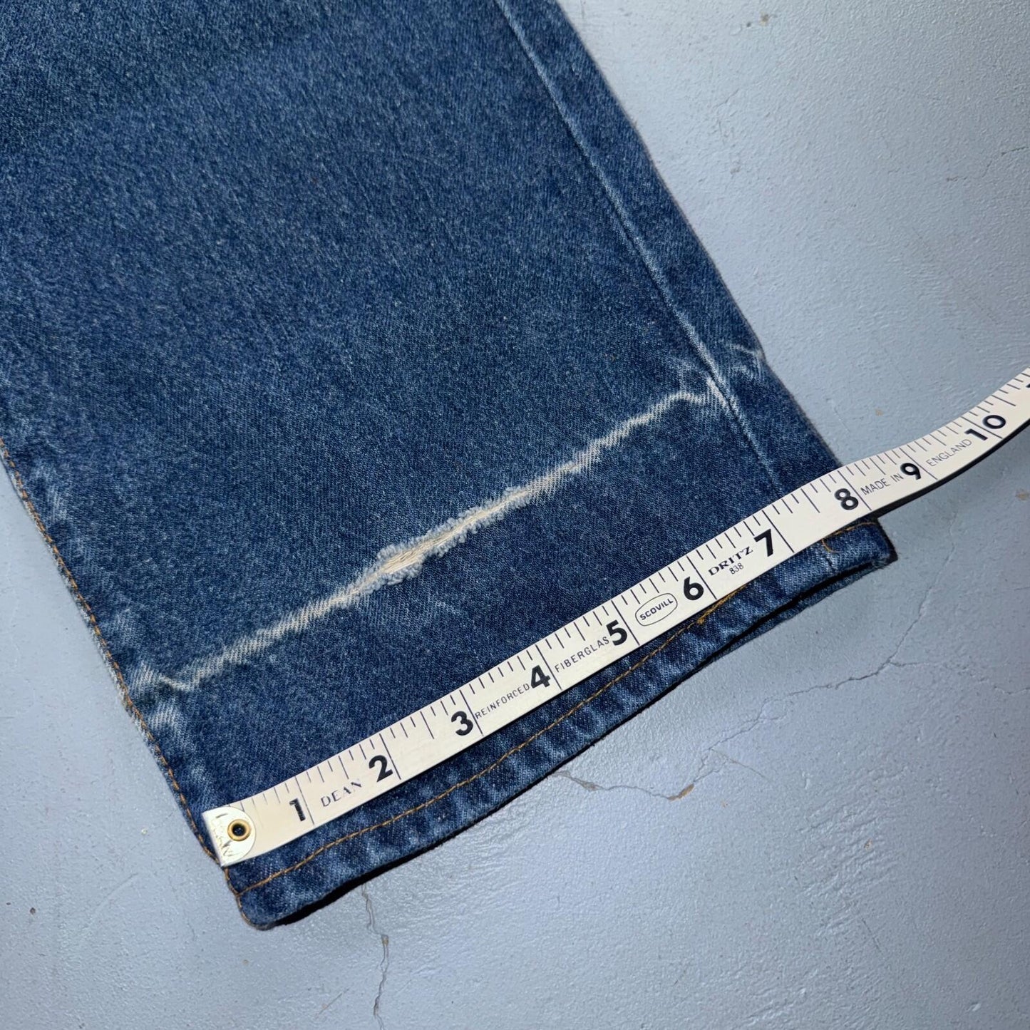 Levis 501 Vintage 80s USA XX Straight Leg Jeans High Rise Sz 13 Womens Act 28x31
