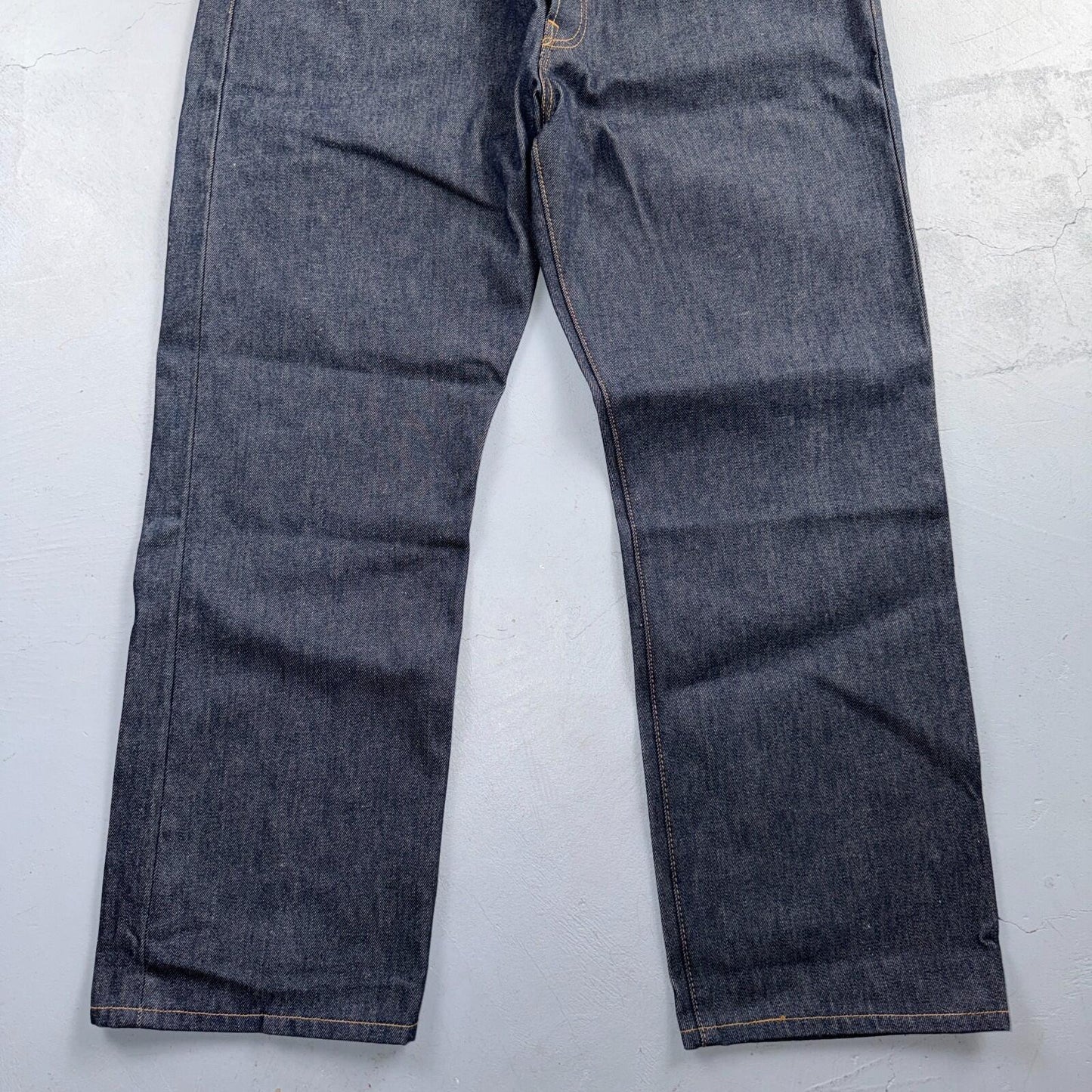 Levis 501 Vintage Y2K Deadstock XX Straight Leg Jeans Black Dark Wash 40x30