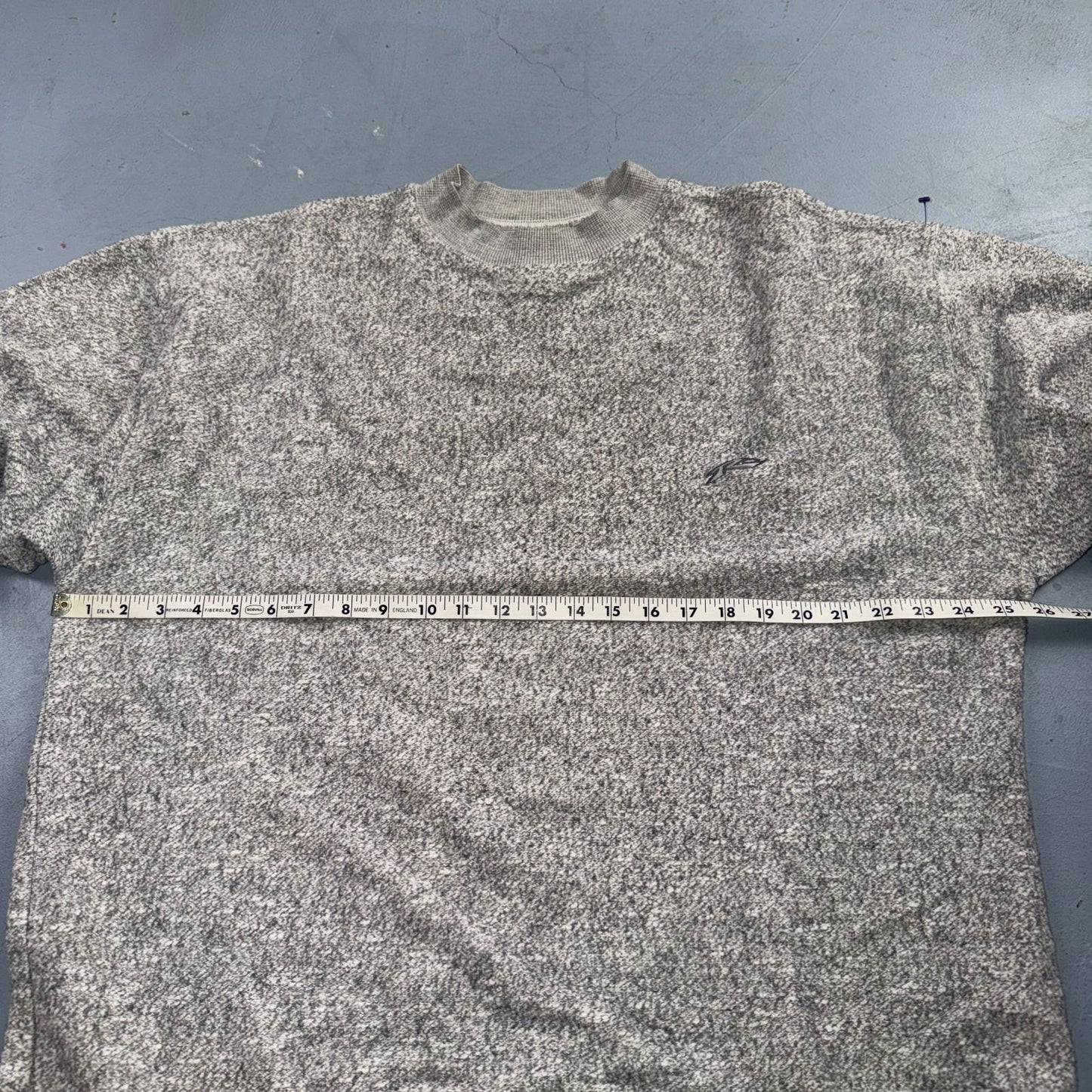 Vintage 90s Rusty Surf Skate Pullover Crewneck Sweatshirt Gray Men’s Size XL