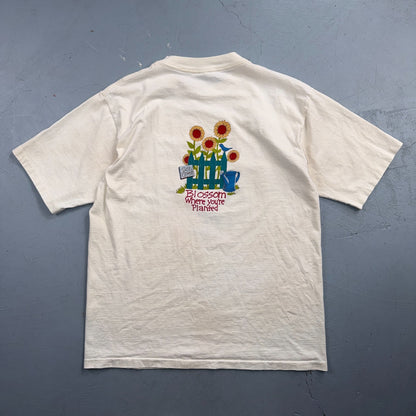 Vintage Gods Country Seeds Of Faith T Shirt Christian Religious Graphic Jesus
