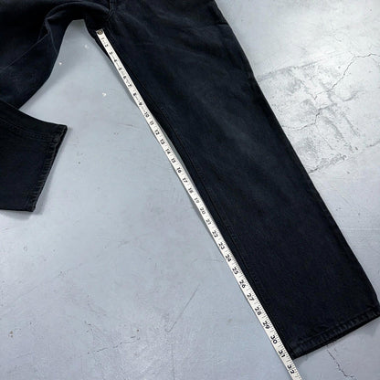 Anchor Blue Jeans Men’s 33x32 Black Original Relaxed Straight Leg Vintage Y2K