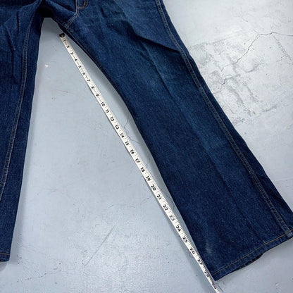 VTG 70s Sears Roebucks Jeans 34x30 Mens USA Rockabilly Dark Rockabilly Scovill