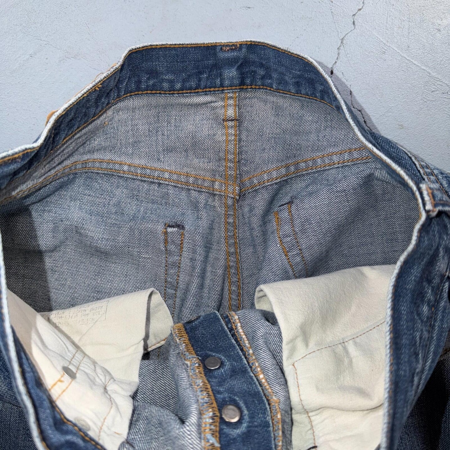 Levis 501 Big E Vintage 60s Redline Selvedge USA XX 1960s Jeans 36x32 Act 34x28