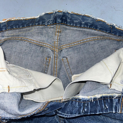 Levis 501 Big E Vintage 60s Redline Selvedge USA XX 1960s Jeans 28x32 Act 26x28