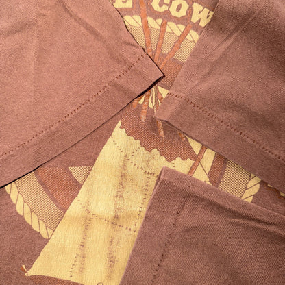 VTG 90s Omak Stampede Cowboy Poetry T Shirt Teepee Western Washington Anvil