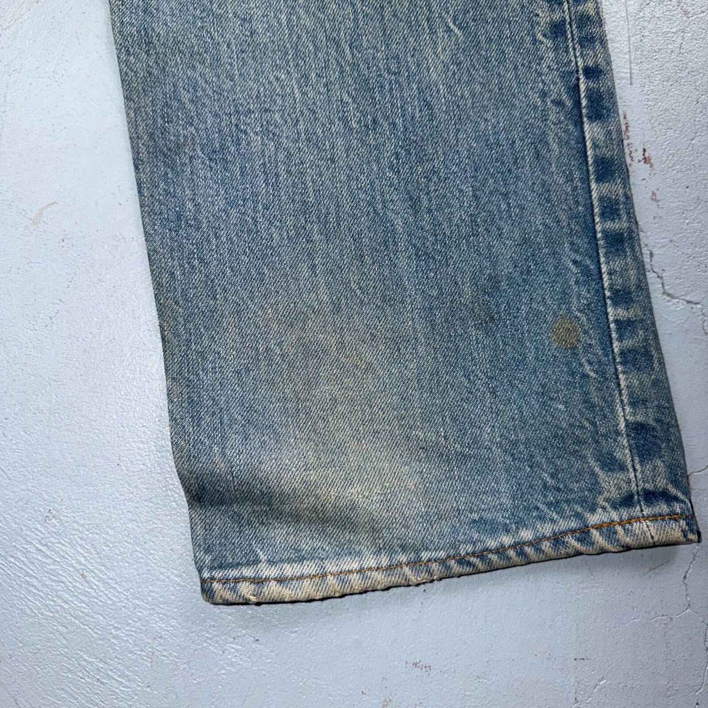 Levis 501 Vintage 80s Redline Selvedge USA XX Jeans Light Wash 30x38 Act 29x33