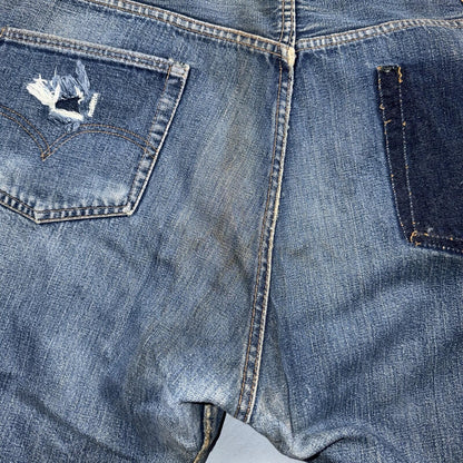 Levis 501 Big E Vintage 60s Redline Selvedge USA XX 1960s Jeans 66 Act 36x26