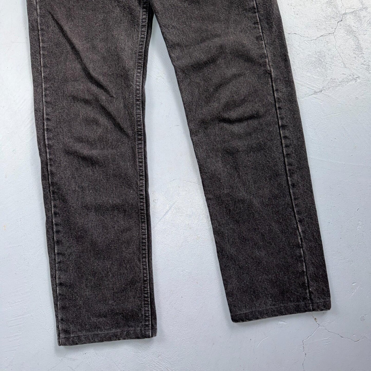 Levis 505 Vintage 90s 40505 Orange Tab Black Jeans 29x32 USA 1990s Act 28x28