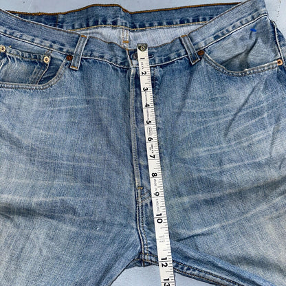 Levis 501 Vintage Y2K XX Straight Leg Jeans Blue Light Wash 36x36 Act 35x34
