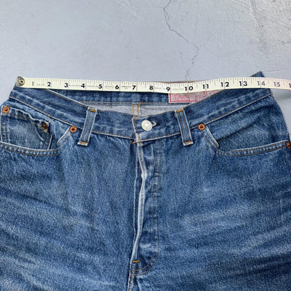 Levis 501 Vintage 80s USA XX Straight Leg Jeans High Rise Sz 13 Womens Act 28x31