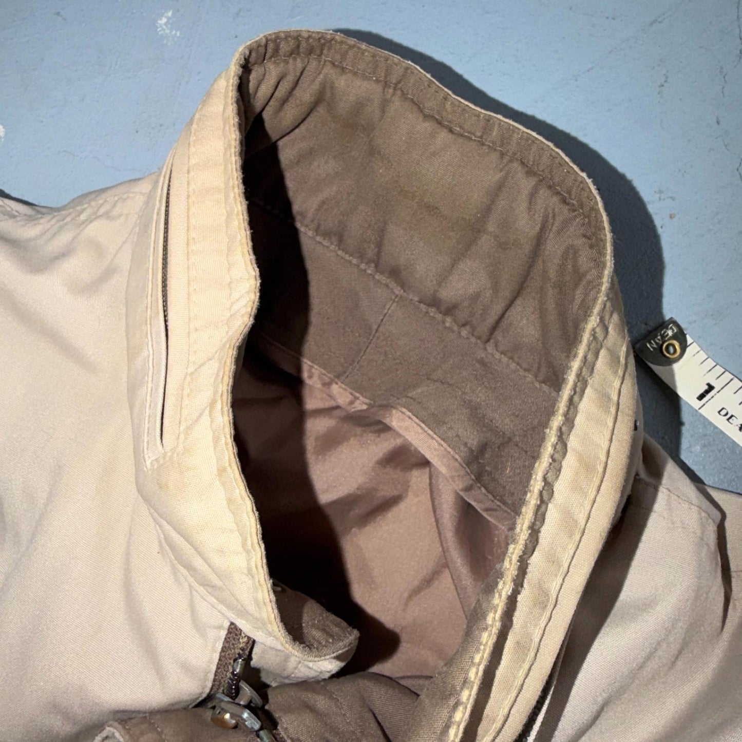 Vintage 70s London FOG Full Zip Outerwear Windbreaker Jacket 40 Thrashed Ricky