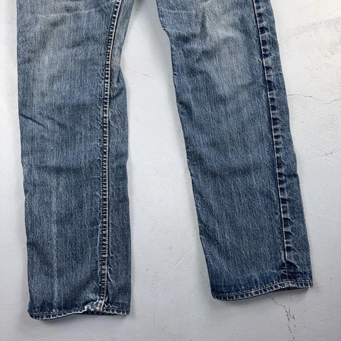 Vintage 60s Lee Riders Sanforized Denim Blue Jeans USA Talon Mens 32x31 70s