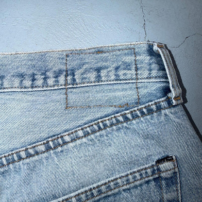 Levis 501 Vintage 80s Redline Selvedge USA XX Jeans Light Wash 34x32 Act 32x29