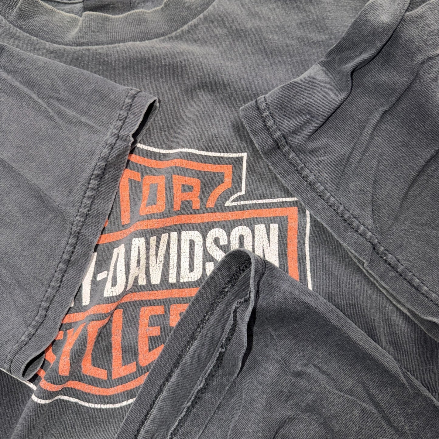 Harley Davidson Savannah Georgia Dealer T Shirt Motorcycle Biker VTG 1999 USA