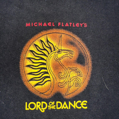 Polygram Lord Of Dance VTG T Shirt Micheal Flatleys Black Rap 90s 1997 Promo Rar