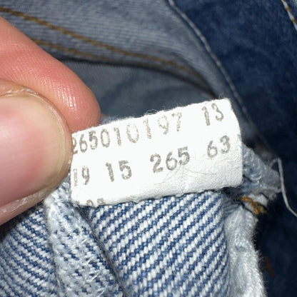 Levis 501 Vintage 80s USA XX Straight Leg Jeans Blue Med Wash High Rise 29x32