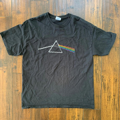 Pink Floyd Live Tour Vintage T Shirt Y2K 2006 Roger Water Dark Side Moon Rap Tee