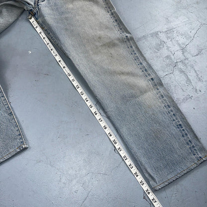 Levis 501 Vintage 80s Redline Selvedge USA XX Jeans Light Wash 1980s Act 30x26