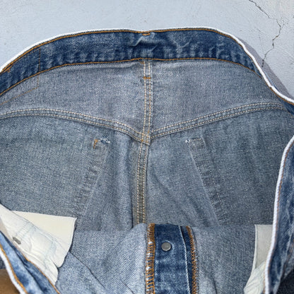 Levis 501 Vintage 80s USA XX Straight Leg Jeans Blue Light Wash 40x32 Act 38x28