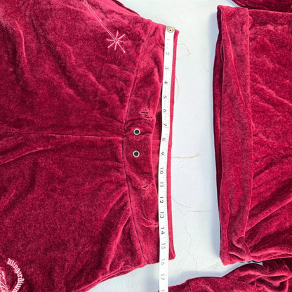 Harry Potter Sweater Women's L Crop Velour Hooded Wingardium Leviosa Shorts Set