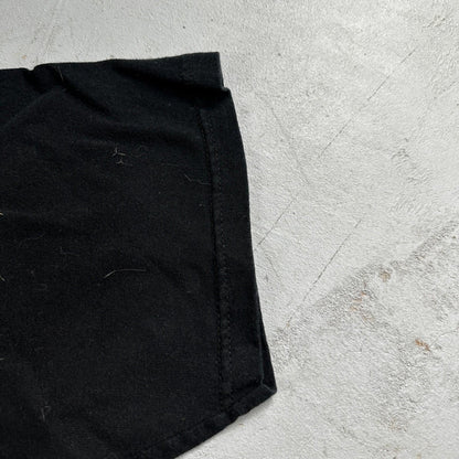 Warning Choking Punk VTG T Shirt Funny Pervert Joke Inappropriate Oral Gross