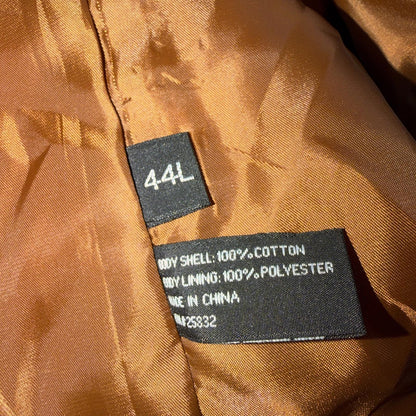 Vtg Circle S Dallas Texas USA Corduroy Country Western Cowboy BLAZER JACKET 44L