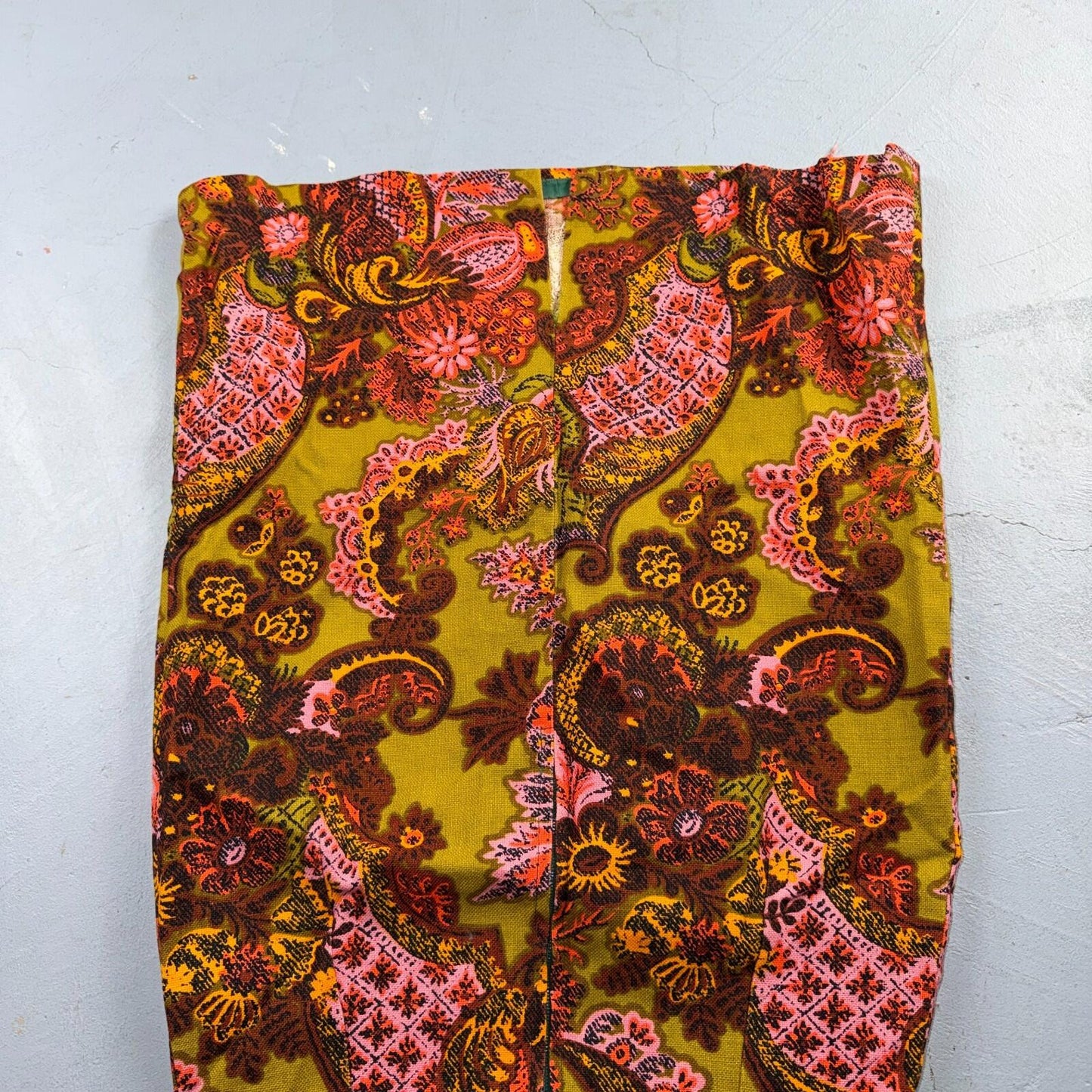 VTG 50s 60s Vogue Short Dress Summer Vibe Movie Boho Hippy Rockabilly Pattern
