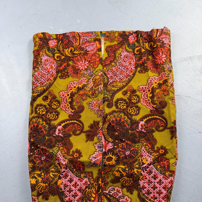 VTG 50s 60s Vogue Short Dress Summer Vibe Movie Boho Hippy Rockabilly Pattern