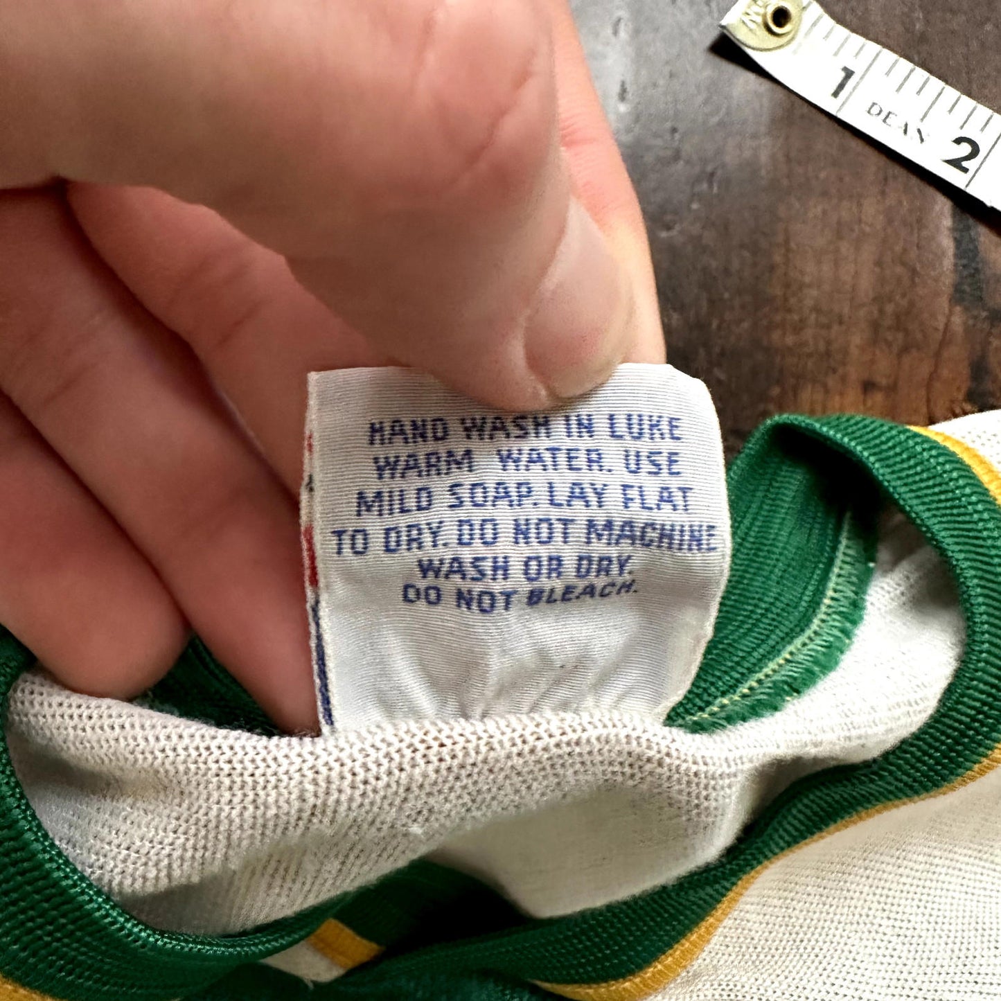Vintage 1950's Lubins Rink Supply Football Champion Jersey Oregon USA 50s 60s