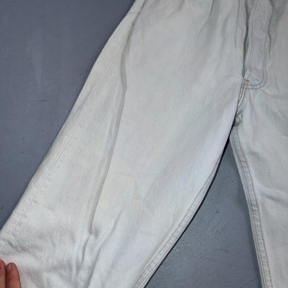 Levis 501 Vintage 90s USA XX Straight Leg Jeans Blue Light Wash 31x34 Act 29x33