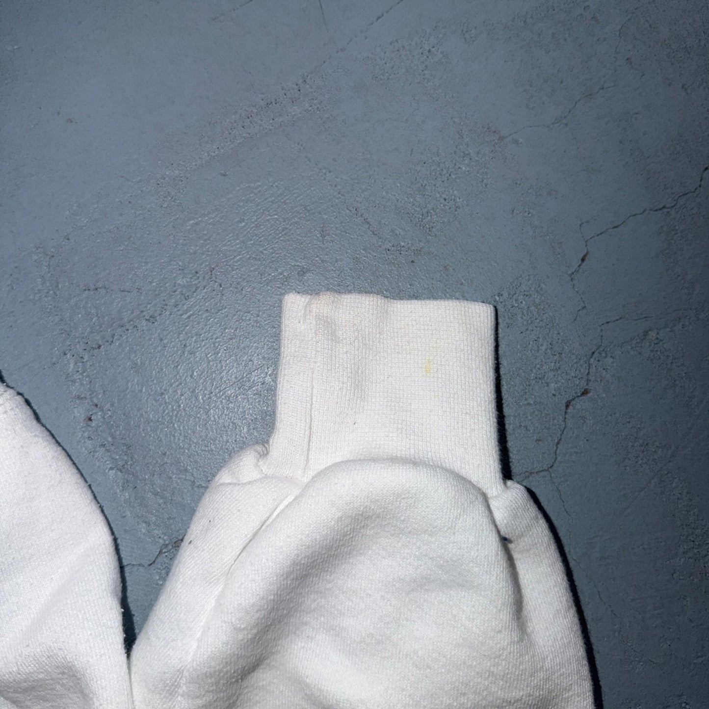 Russell Athletic XL Sweatshirt 90s VTG Crewneck White Basic Blank Essential