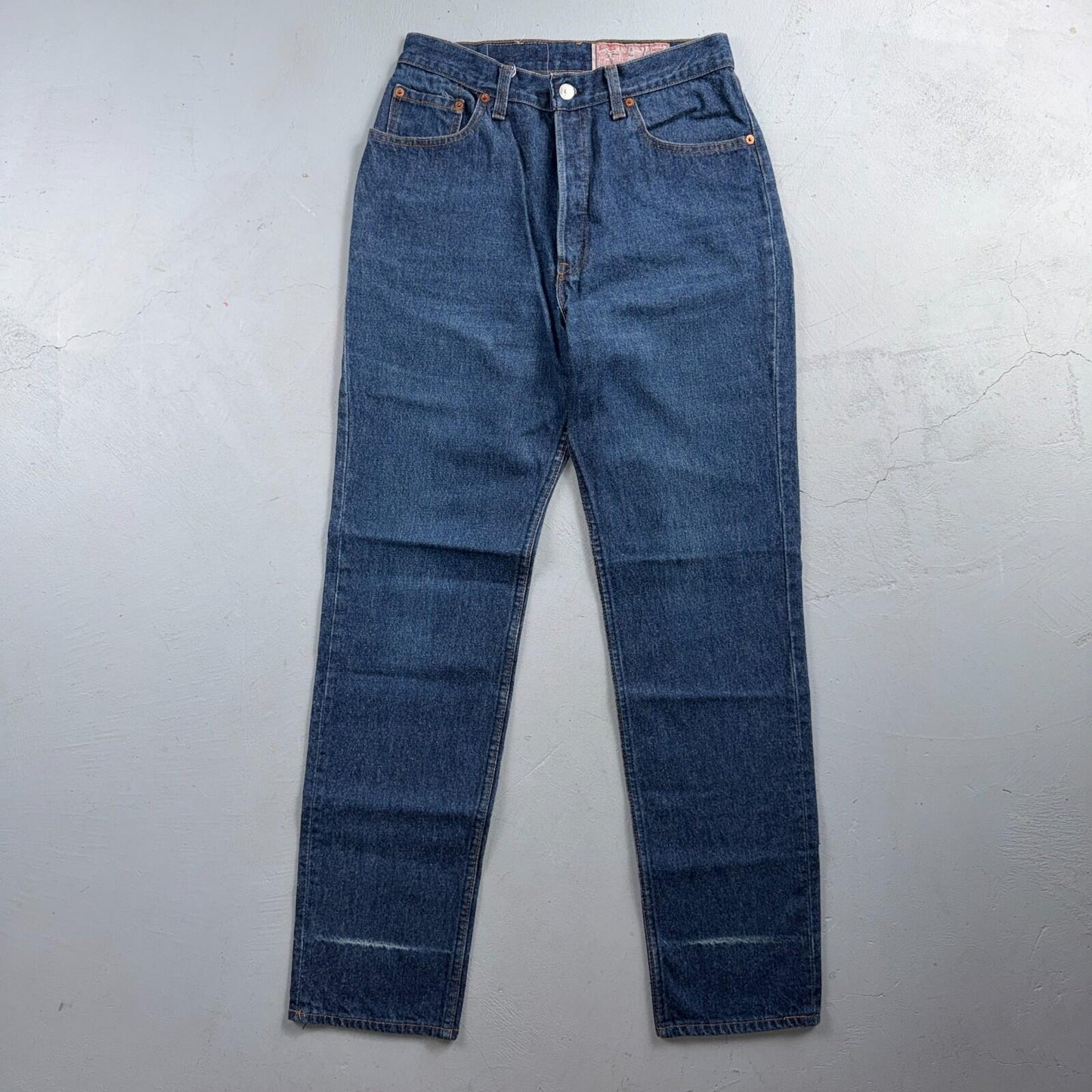 Levis 501 Vintage 80s USA XX Straight Leg Jeans High Rise Sz 13 Womens Act 27x31