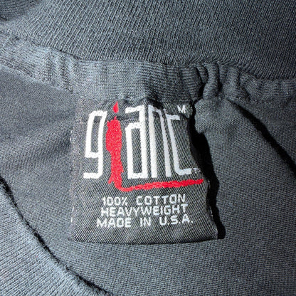 VTG Colorfast Weak As F*ck Graphic T Shirt Black Music Rock Nirvana Band Giant