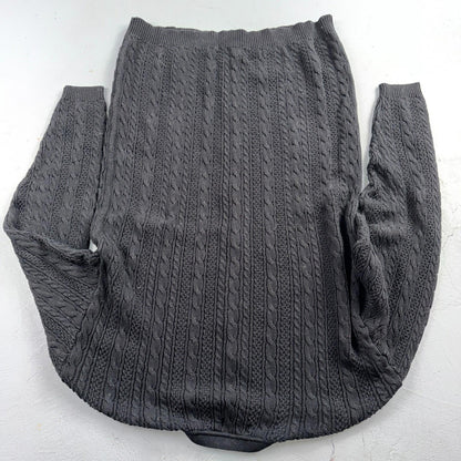 Nordstrom VTG 1990s Black Sweater Button Front Long Sleeves Cardigan Medium 90s