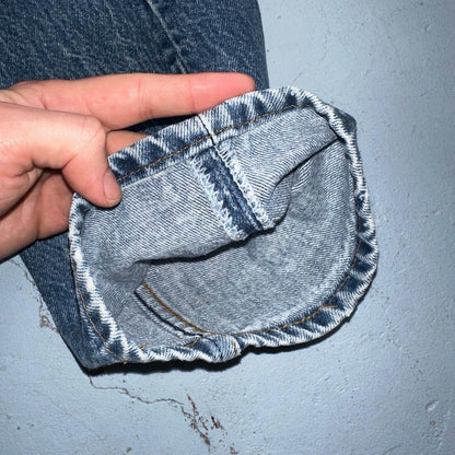 Levis 501 Vintage 80s USA XX Straight Leg Jeans Blue Light Wash Act 31x32