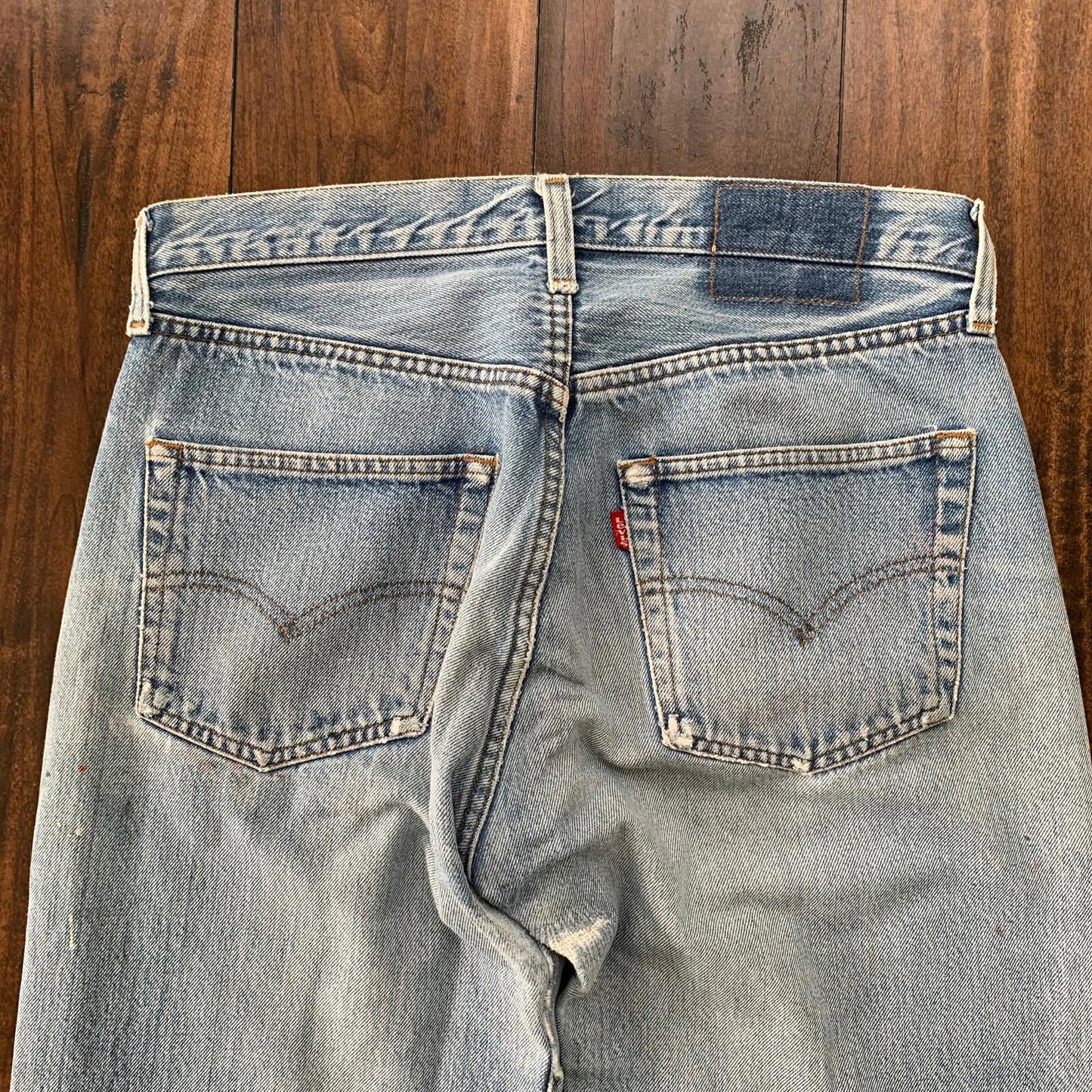 Levis Vintage 80s Redline Selvedge USA 501 XX Jeans 66 70s Act 30x27