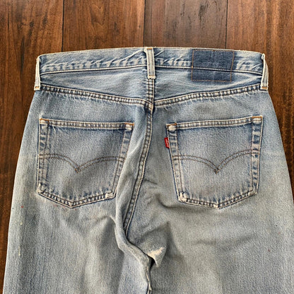 Levis Vintage 80s Redline Selvedge USA 501 XX Jeans 66 70s Act 30x27