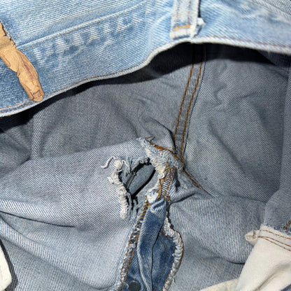 Levis 501 Vintage 80s Redline Selvedge USA XX Jeans Light Wash 38x40 Act 36x36