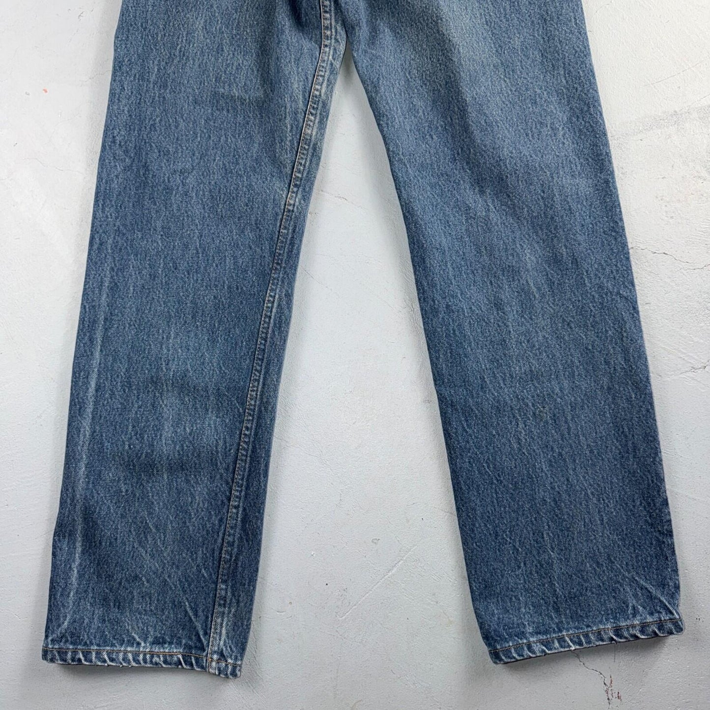 Levis 501 Vintage 80s USA XX Straight Leg Jeans Blue Light Wash 33x33 Act 31x30