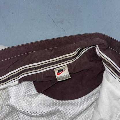 Nike Jacket Vintage 90s Challenge Court Tennis Vest Removable Sleeves RARE White