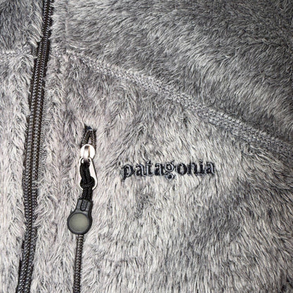 VTG Patagonia R1/R2 Regulator Polartek Deep Pile Fleece Grey Black Jacket USA S