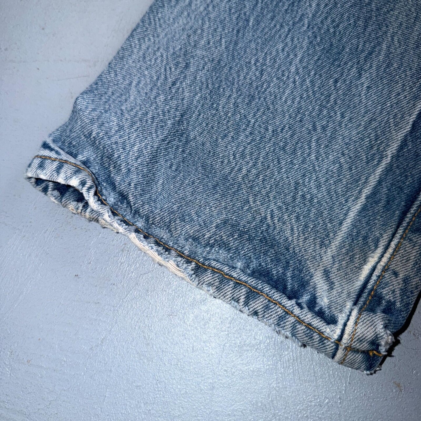 Levis 501 Vintage Y2K 90s XX Straight Leg Jeans Blue Light Wash 34x34 Act 31x30