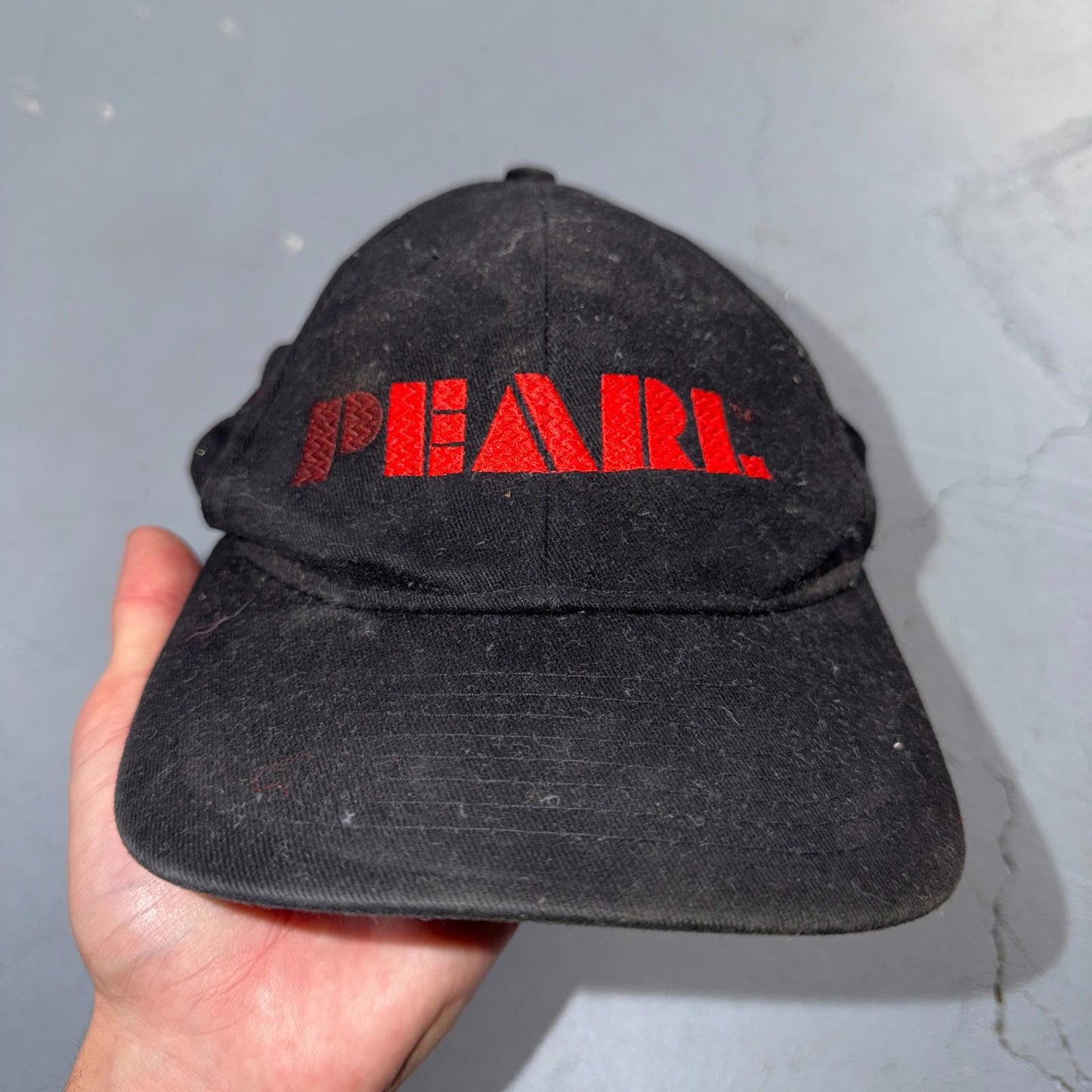 Pearl Music VTG Hat Baseball Cap Snapback Jam Drums Rock N Roll 90s Grunge