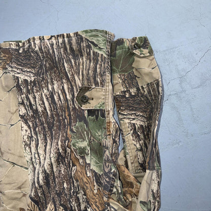 Vintage Military Jacket Mens L Realtree Camo Combat Coat Tactical Field 90s
