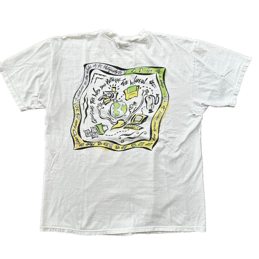 Computer PC Windows MGI Software Tech Vintage T Shirt 90s Y2K Paint Art Hanes