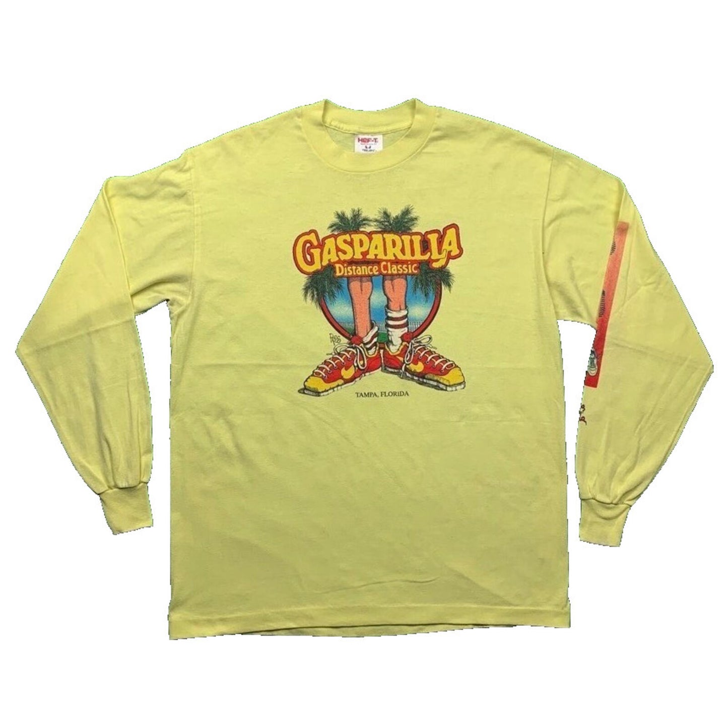 Vintage Nike T Shirt USA Rare Florida Ross Geisha Gasparilla Running Long Sleeve