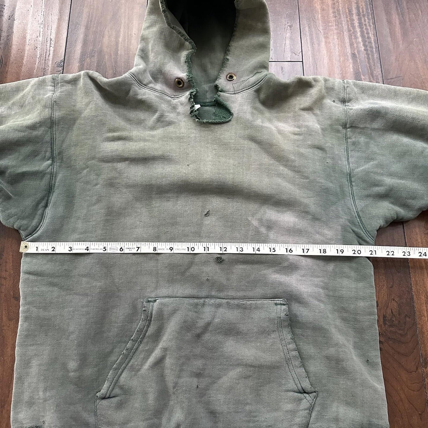 Champion 1970s Double Face RW Blank 70s Sweatshirt VTG Hoodie Afterhood Thrashed