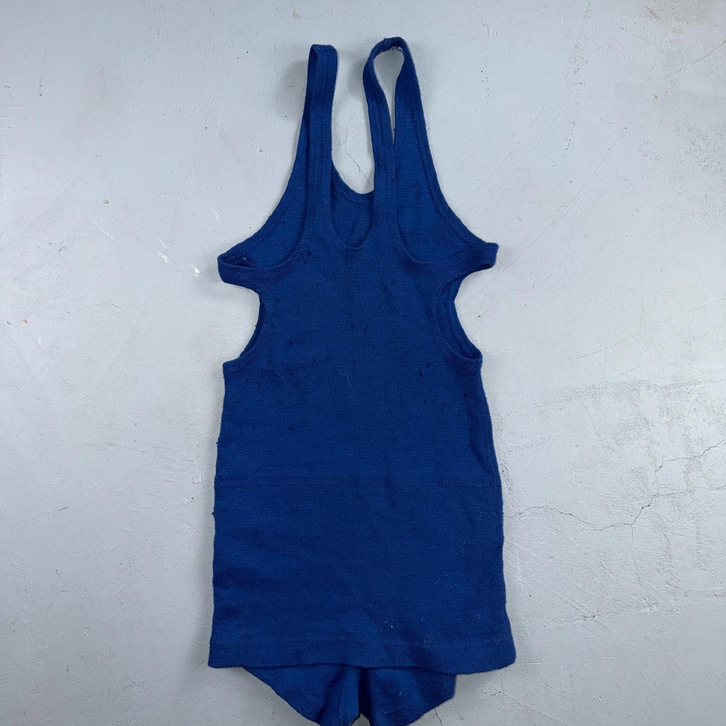 VTG Women's 20s Blue Wool Swimming Suit 920s Swimsuit JC Penneys 1920s Art Deco