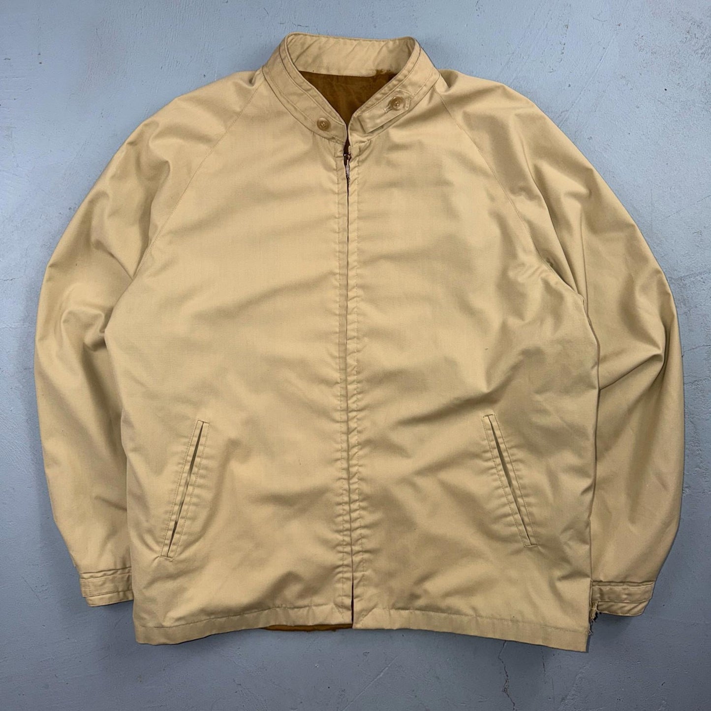 VTG 1960s 60s Sportswear Jacket Rockabilly Long Sleeve Talon Ricky Windbreaker
