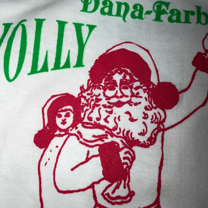 Jolly Jogger Running Hanes 80s VTG T Shirt Dana Farber Santa Fit Pre 5K 1980s